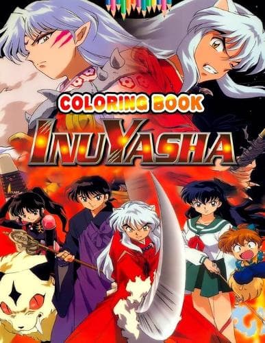Cover of inuyasha Coloring Book