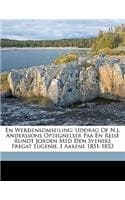 Cover of En werdensomseiling; uddrag of N.J. Anderssons optegnelser paa en reise rundt jorden med den svenske fregat Eugenie, i aarene 1851-1853
