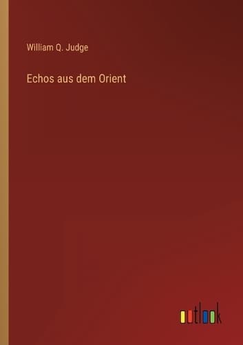 Cover of Echos aus dem Orient