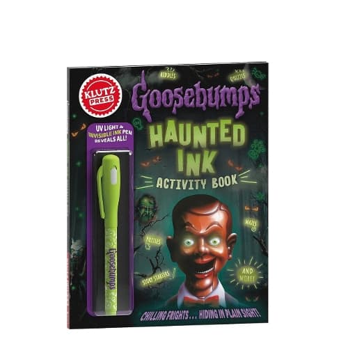 Cover of Goosebumps Invisible Ink Activity Book