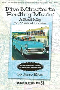 Cover of Five Minutes to Reading Music - A Roadmap to Musical Success: Five Minutes Series