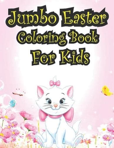 Cover of Jumbo Easter Coloring Book For Kids