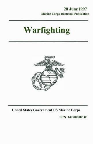 Cover of Marine Corps Doctrinal Publication MCDP 1 Warfighting 20 June 1997