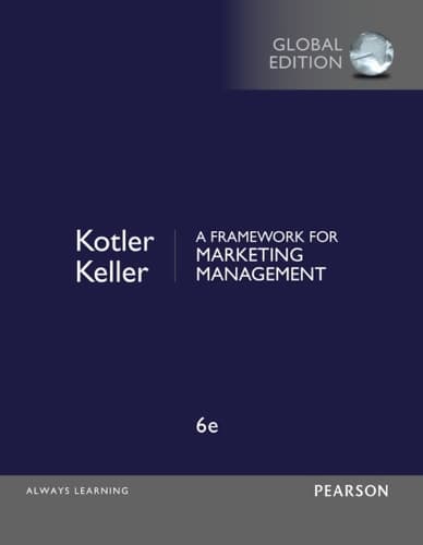 Cover of Framework for Marketing Management, A, Global Edition