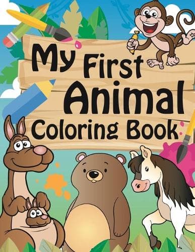 Cover of My First Animal Coloring Book