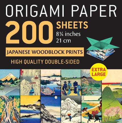 Cover of Origami Paper 200 sheets Japanese Woodblock Prints 8 1/4"