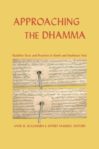 Cover of Approaching the Dhamma