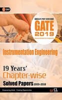 Cover of GATE 19 Years? Chapter Wise Solved Papers Instrumentation Engg. (2000-2018) 2019