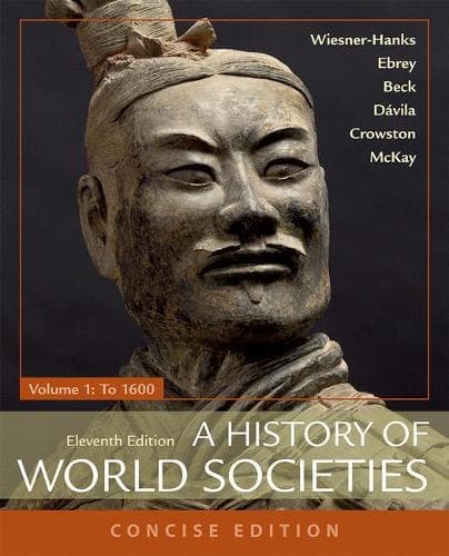 Cover of A History of World Societies, Concise, Volume 1