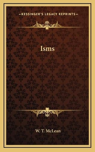 Cover of Isms