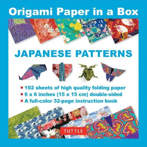 Cover of Origami Paper in a Box - Japanese Patterns
