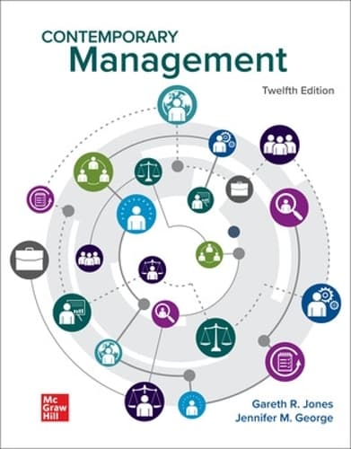 Cover of Contemporary Management