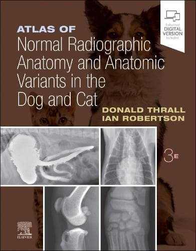 Cover of Atlas of Normal Radiographic Anatomy and Anatomic Variants in the Dog and Cat