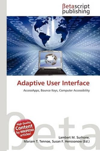 Cover of Adaptive User Interface