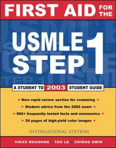 Cover of First Aid for the Usmle Step 1: (Student to student review guides)