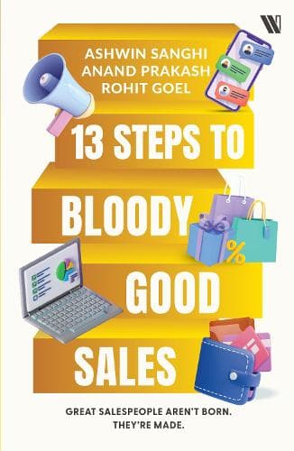 Cover of 13 Steps to Bloody Good Sales