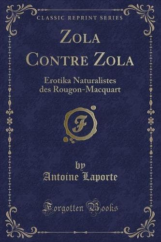 Cover of Zola Contre Zola
