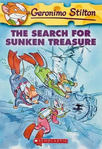 Cover of The Search for Sunken Treasure (Geronimo Stilton #25)