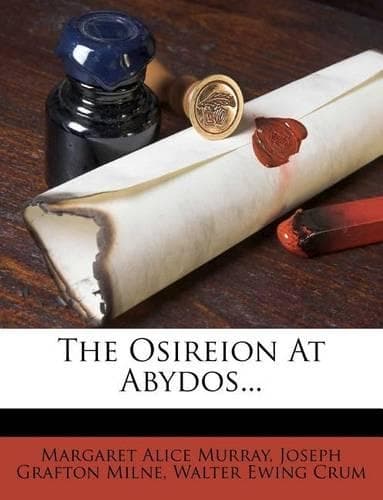 Cover of The Osireion at Abydos...