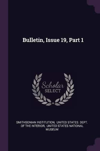 Cover of Bulletin, Issue 19, Part 1