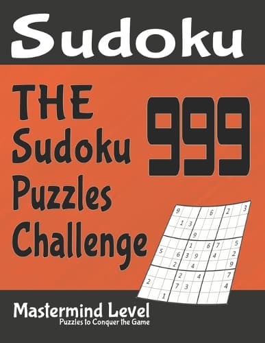 Cover of The 999 Sudoku Puzzles Challenge