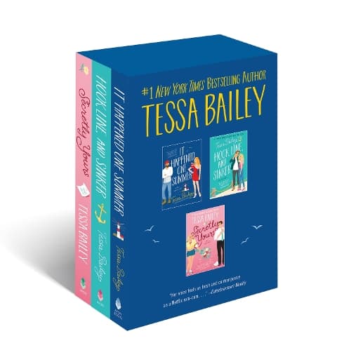 Cover of Tessa Bailey Boxed Set: It Happened One Summer / Hook, Line, and Sinker / Secretly Yours