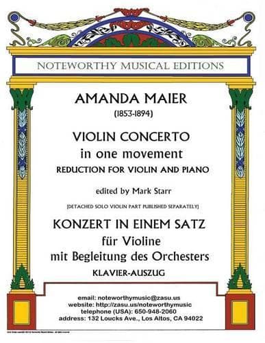 Cover of Violin Concerto in One Movement