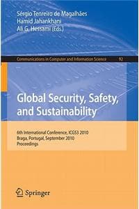Cover of Global Security, Safety, and Sustainability