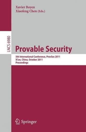 Cover of Provable Security