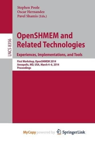 Cover of Openshmem and Related Technologies. Experiences, Implementations, and Tools