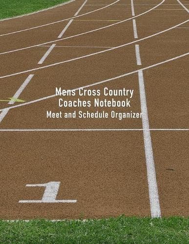 Cover of Men Cross Country Coaches Notebook