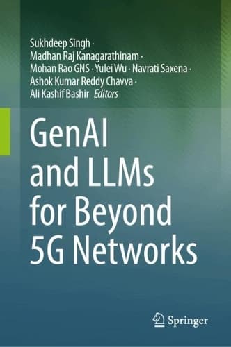 Cover of GenAI and LLMs for Beyond 5G Networks