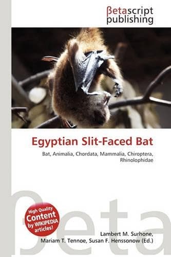 Cover of Egyptian Slit-Faced Bat