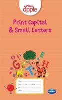 Cover of Navneet Apple Print Capital & Small Letters SR.K.G. |English| Pre School Book |