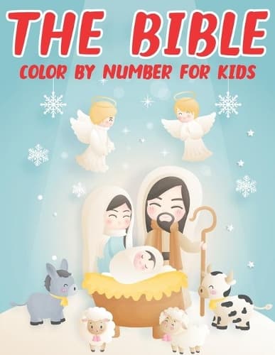 Cover of The Bible Color By Number For Kids