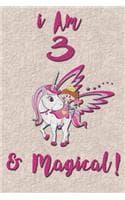 Cover of I am 3 & Magical! Journal