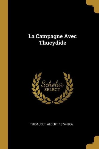 Cover of La Campagne Avec Thucydide