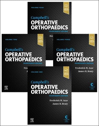 Cover of Campbell's Operative Orthopaedics, 4-Volume Set
