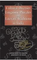 Cover of Cultural Diversity Linguistic Plurality And Literary Traditions In India