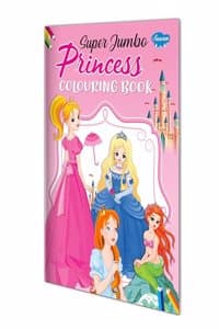 Cover of Super Jumbo Princess Colouring Book