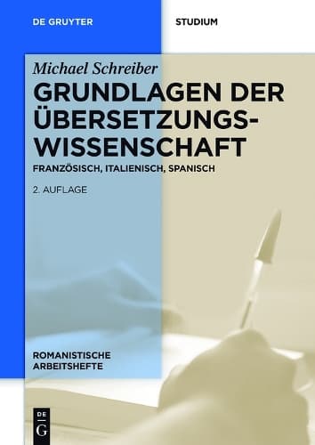 Cover of Grundlagen der Übersetzungswissenschaft