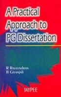 Cover of A Practical Approach to Postgraduate Dissertation