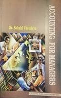 Cover of Accounting For Managers