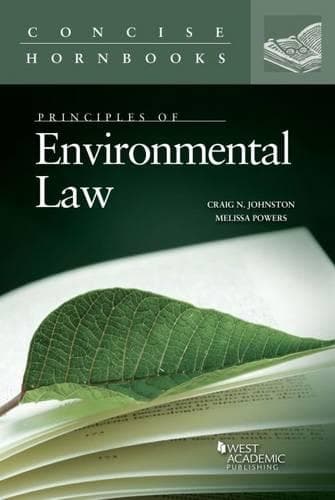 Cover of Principles of Environmental Law