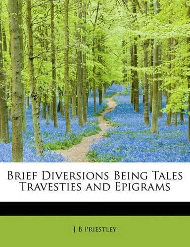 Cover of Brief Diversions Being Tales Travesties and Epigrams
