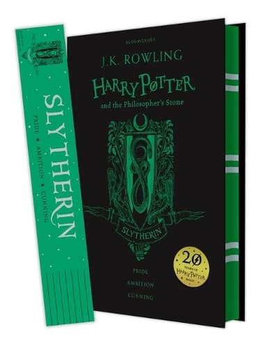 Cover of Harry Potter and the Philosopher's Stone   Slytherin Edition