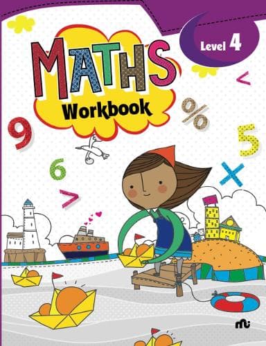 Cover of Maths Workbook Level 4