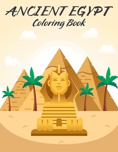 Cover of Ancient Egypt Coloring Book
