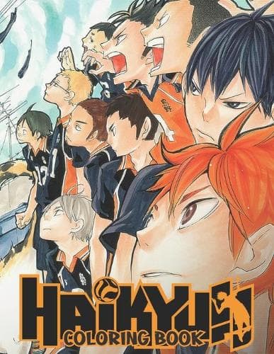 Cover of HAIKYUU Coloring Book