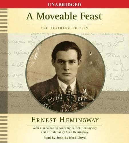 Cover of A Moveable Feast: The Restored Edition